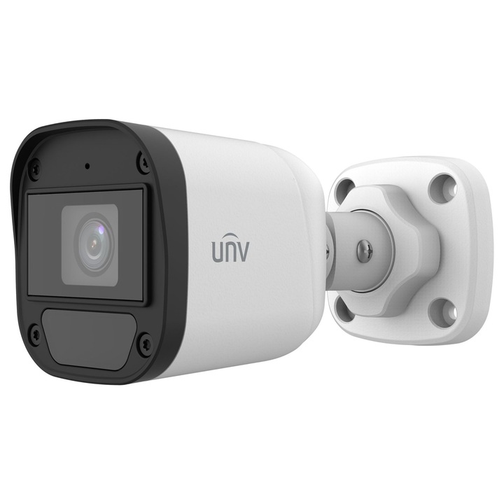 Camera de supraveghere Uniview 5MP, obiectiv fix 4mm, iluminare minima 0.02lux, IP67
