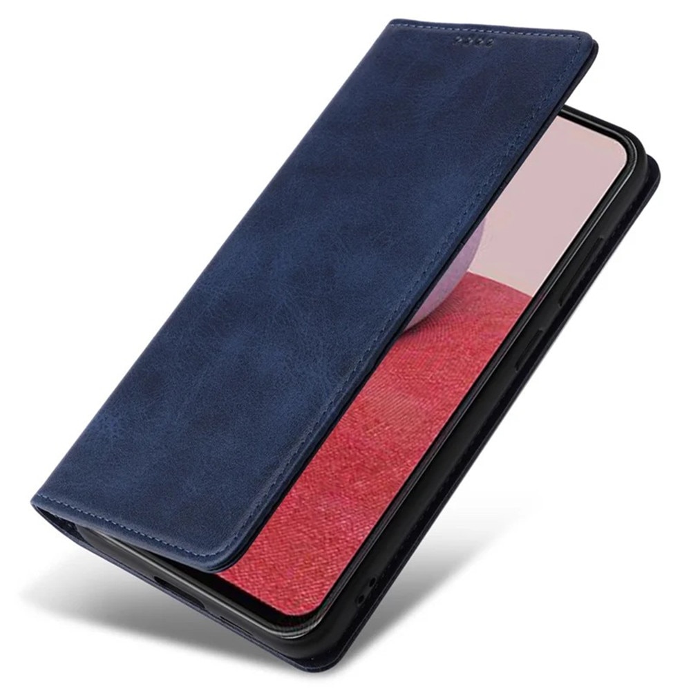 Husa pentru Honor X7d, Piele ecologica PU Leather Book, 4 buzunare, Inchidere magnetica, Functie stand / suport, Decupaj difuzor apeluri, Acoperire completa 360 de grade, Protectie fata-spate, Tip carte, Albastru