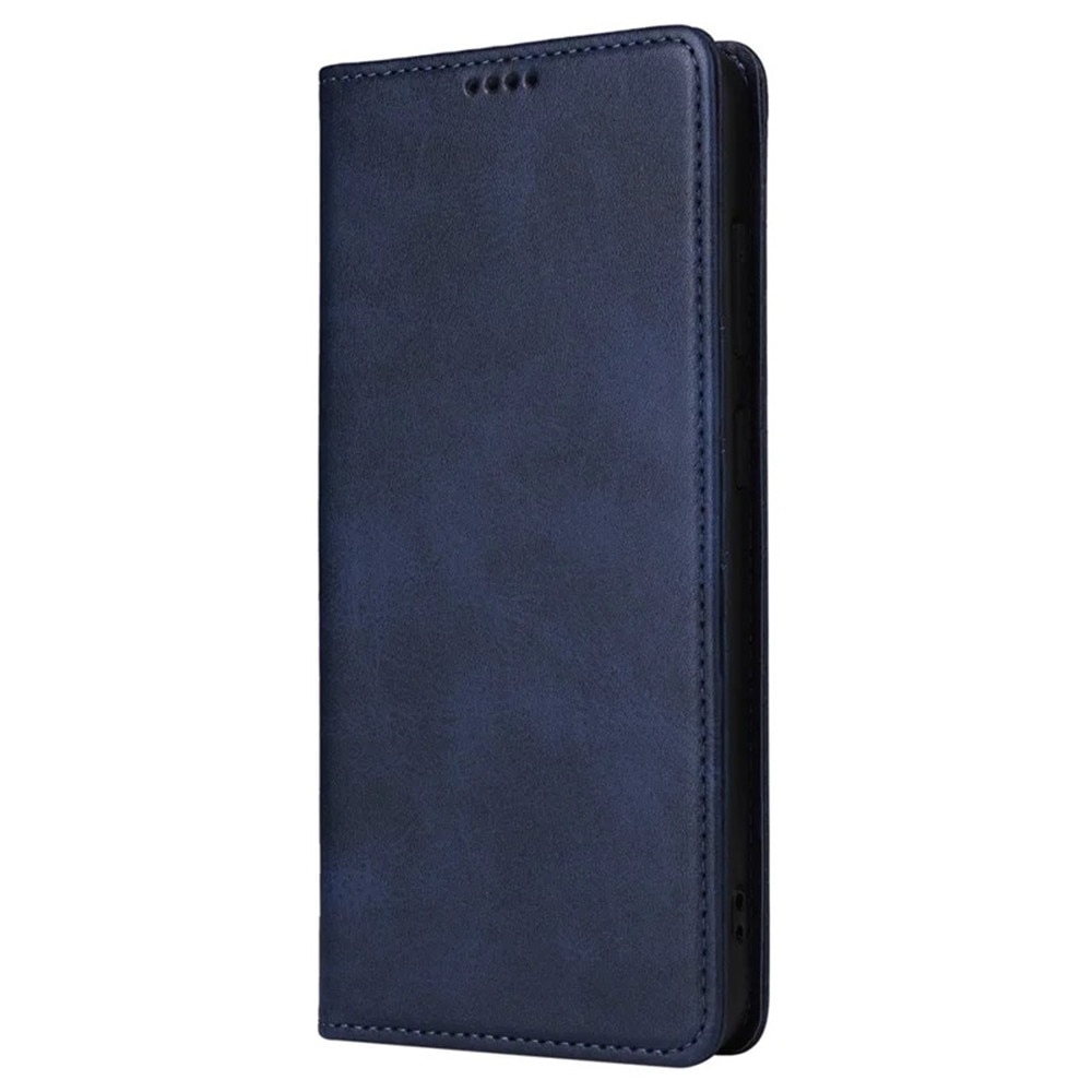 Husa pentru Honor X7d, Piele ecologica PU Leather Book, 4 buzunare, Inchidere magnetica, Functie stand / suport, Decupaj difuzor apeluri, Acoperire completa 360 de grade, Protectie fata-spate, Tip carte, Albastru