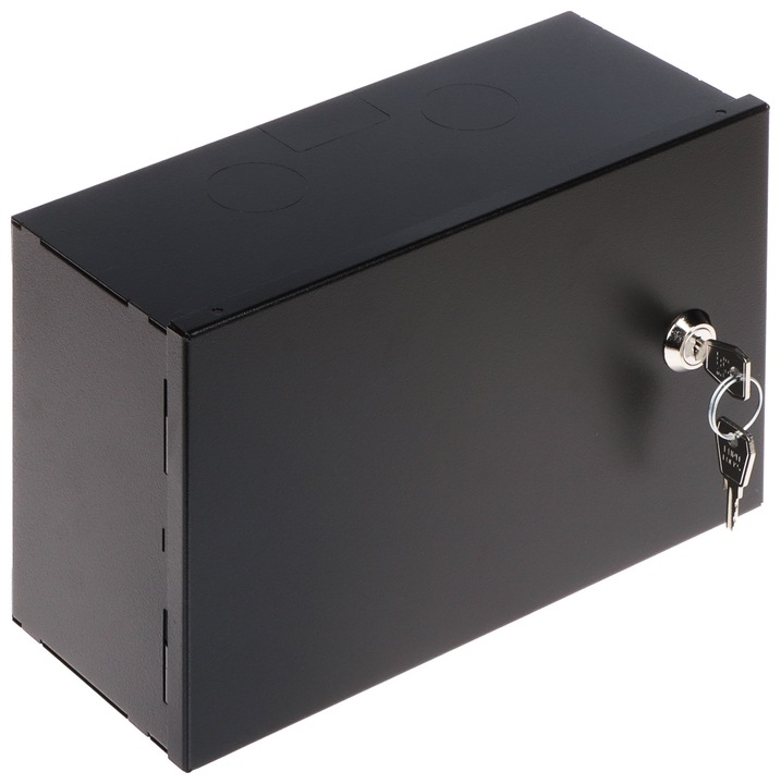 STALFLEX TPR-1 fémház, 240x150x100mm, 2 kulcs, fekete