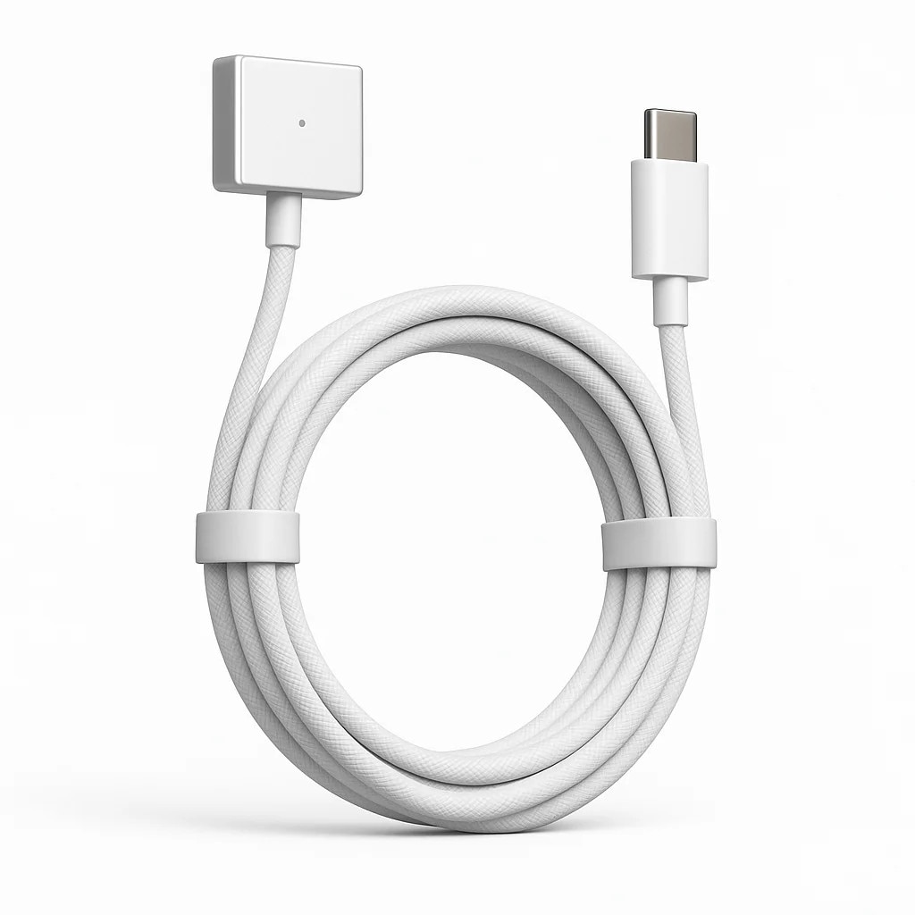 Cablu de incarcare magnetic, 2m, USB-C, pentru MacBook, 140W, cu