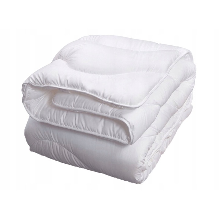 Pilota DreamMED DUO, 180x200cm, antialergica, microfibra, umplutura din fibre siliconice HCS