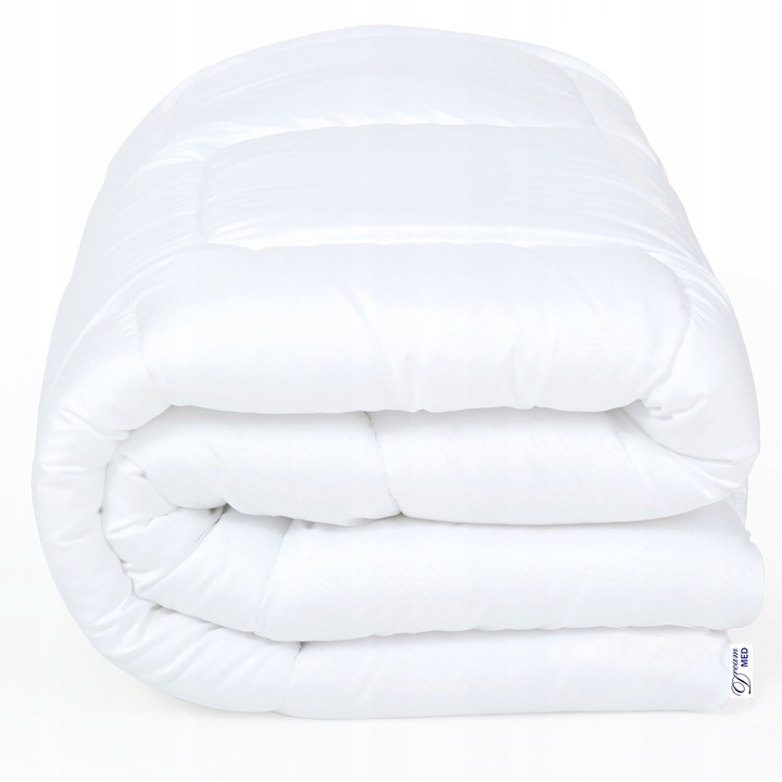 Pilota DreamMED DUO 200x220cm, antialergica, microfibra, roz, greutate 2550g