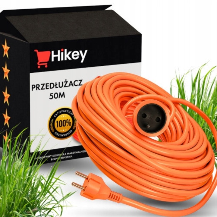 Hosszabbító Hikey 2x1,5mm 50m