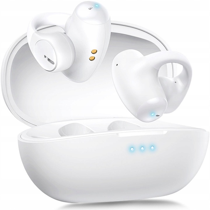 Casti wireless Onikuma T306, Bluetooth 5.3, alb, design ergonomic, set