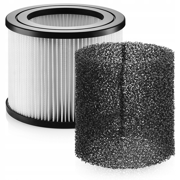 Tokachi porszívóhoz való két HEPA szűrő és szivacs szűrő készlet, többszínű