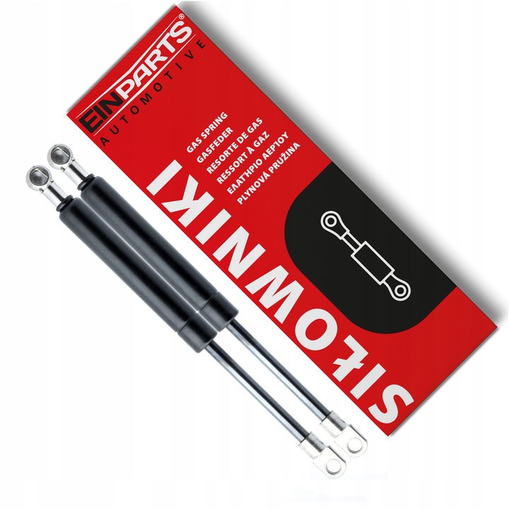 2 db teleszkópos henger készlet EinParts BMW 5 E39 Touring csomagtartófedélhez, 244mm, 560N, 78mm, 17,9mm, 7,8mm