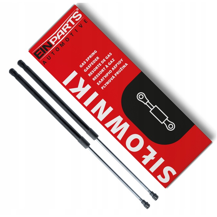 2 db Teleszkópos Henger Klape Csomagtartó EinParts, 546x17,9mm, 420N, CITROEN C3 Picasso-hoz