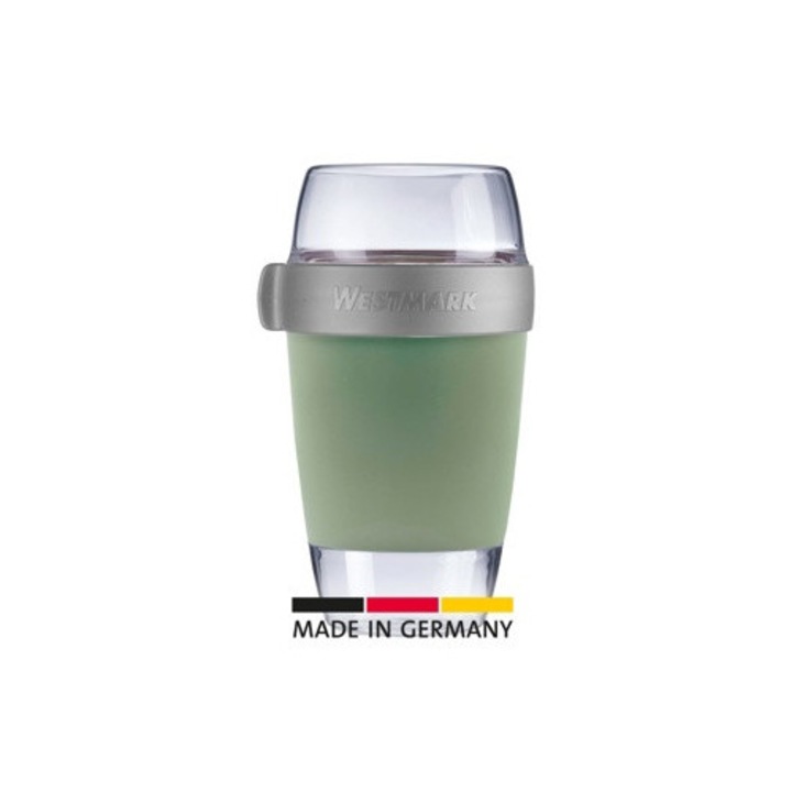 Élelmiszer tároló doboz, WESTMARK, 1150 ml, mentazöld, 210x124x113mm