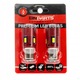 EinParts Automotive P21W/5W 1157 LED izzók, 4 SMD 3570, 6000K, 2 darabos készlet