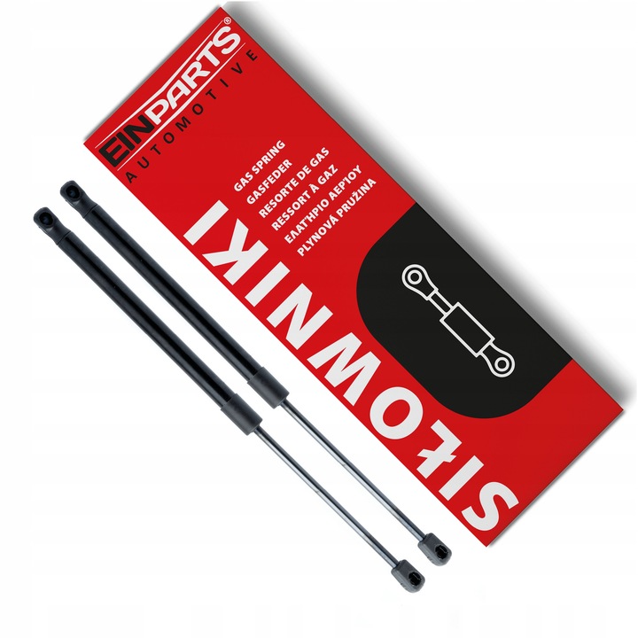 2 db Teleszkópos Henger Klapa Csomagtér EinParts Fiat Stilo 3 Ajtós 439x17,9mm, 460N
