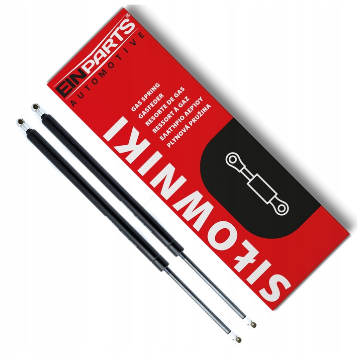 2 db hidraulikus henger készlet Honda Accord VI csomagtérajtóhoz, 554mm, 710N, 162mm, 22mm, 9.8mm
