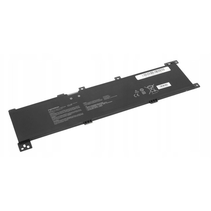 MITSU B31N1635 laptop akkumulátor Asus Vivobook 17 A705 N705 X705 Pro, 3500mAh, 11,52V, 4 cellás