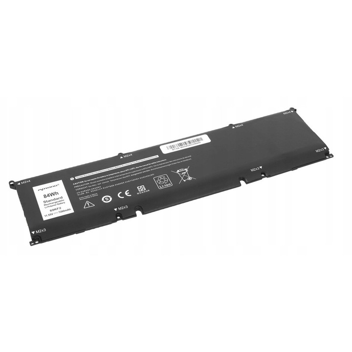 Baterie Movano pentru Dell Alienware M15 M17 R3, XPS 15 (9500), 7260 mAh, 11.55V, 6 celule Li-polymer
