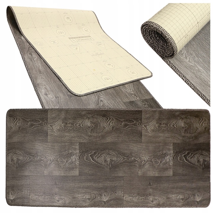 Covor antiderapant pentru bucatarie, Allvo, PVC, 60x280cm