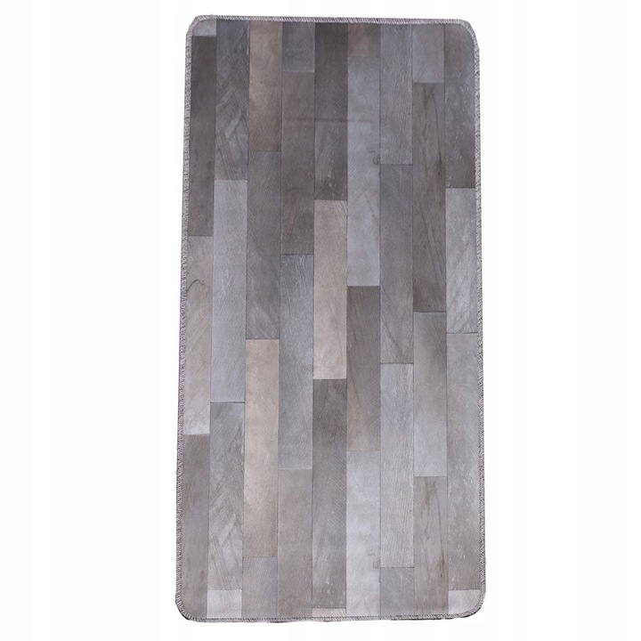 Covor de bucatarie 50x90, PVC, impermeabil, antiderapant, gri