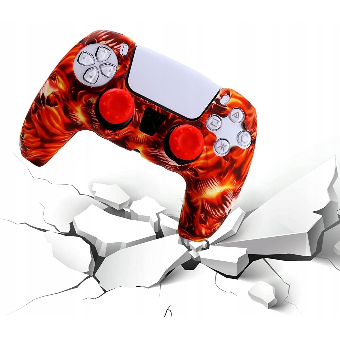 Patura siliconica pentru controller PS5, multicolor - eMAG.ro