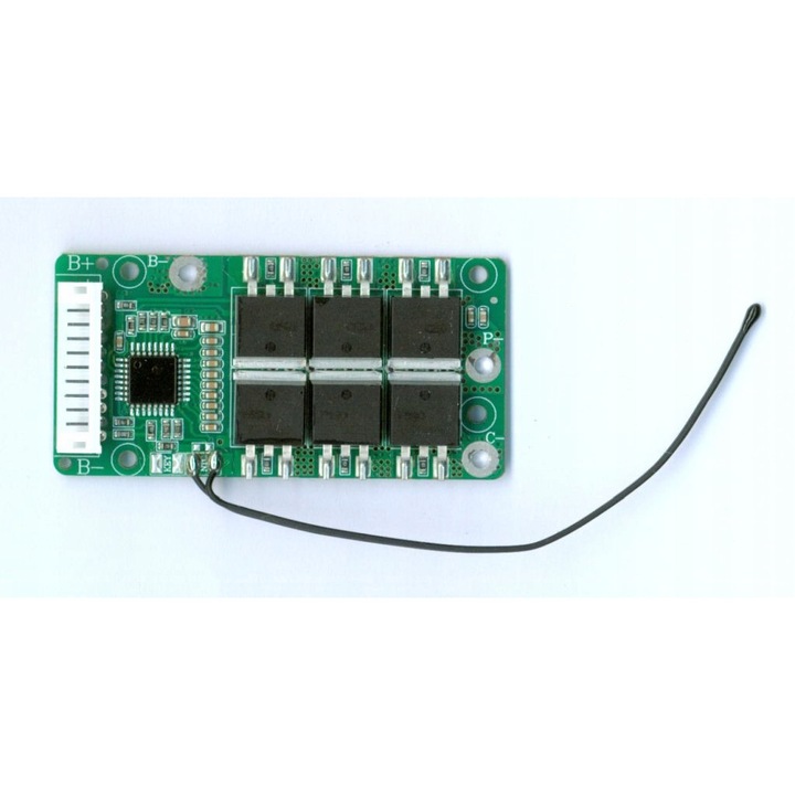 Модул BMS 10S за литиево-йонни батерии, 20A, 80A, 63x32mm