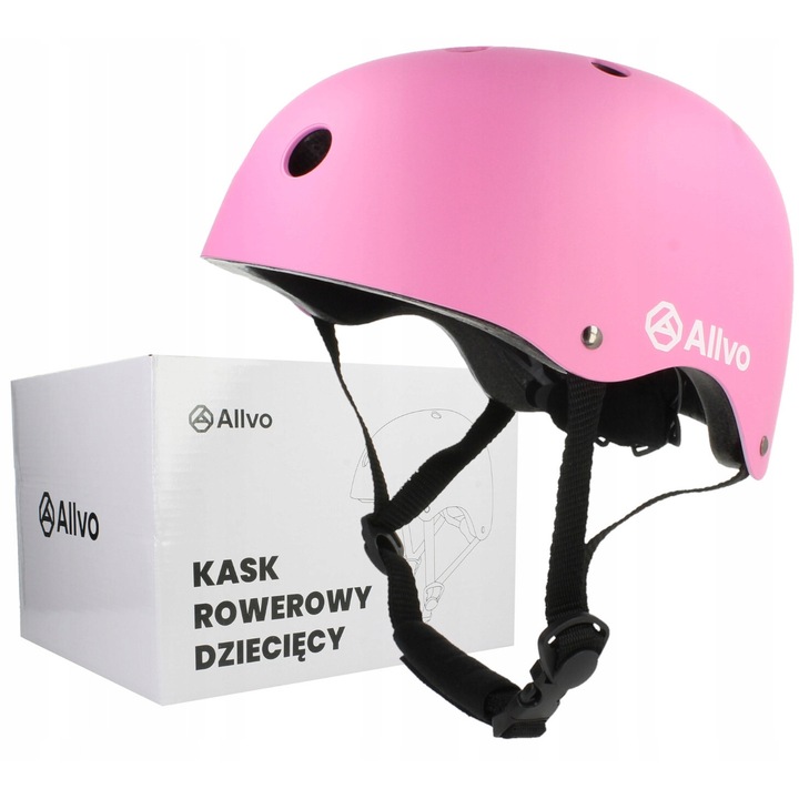 Allvo gyermek védősisak, M (54-58 cm), kerékpárhoz és rollerhez