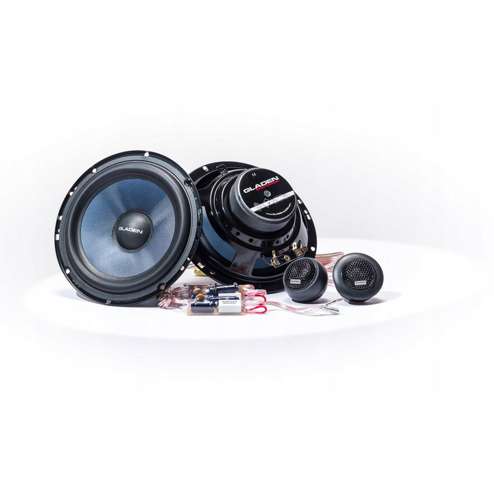 Set boxe auto Gladen Alpha 165, 6,5