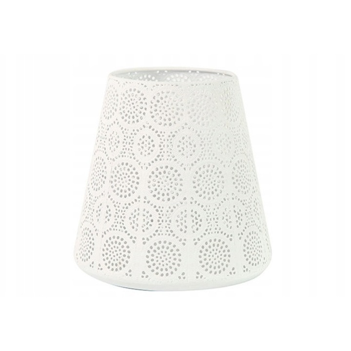 Lampion Decostar, alb, 17,5cm x 17cm x 11cm