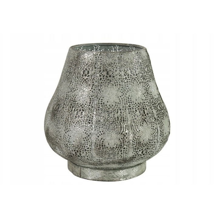 Felinar Oriental Pernilla, metal, 14x12cm DecoStar