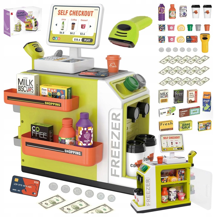 Set joaca supermarket Stator, Mini Market