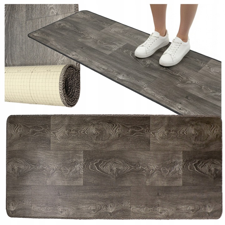 Covoare, Allvo, chodnik anti-alunecare, PVC, 60x250cm