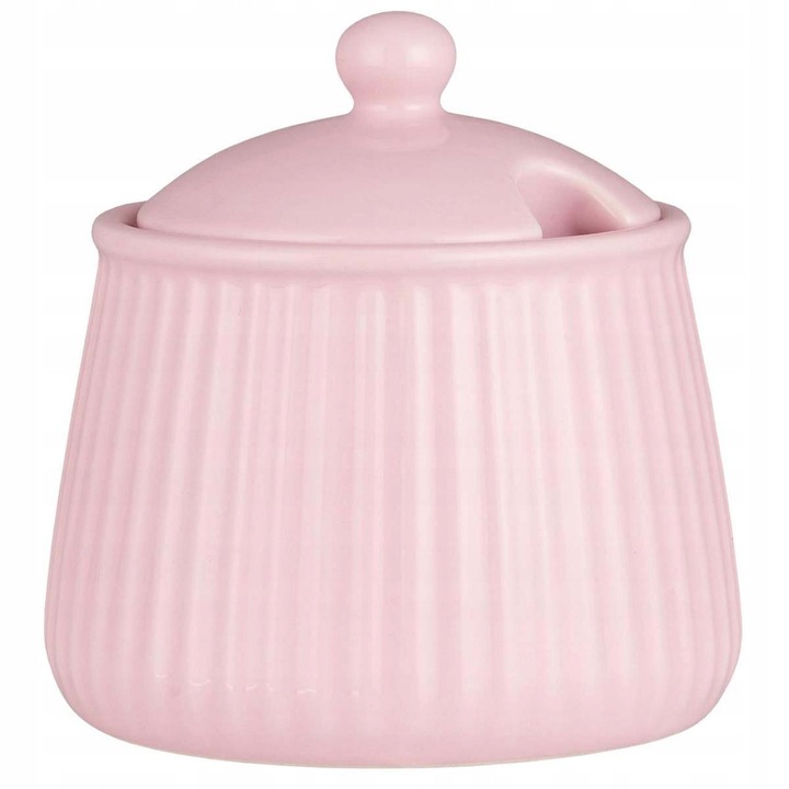 Zaharnita ceramica IB Laursen Mynte English Rose, roz, 9,3x9,5cm