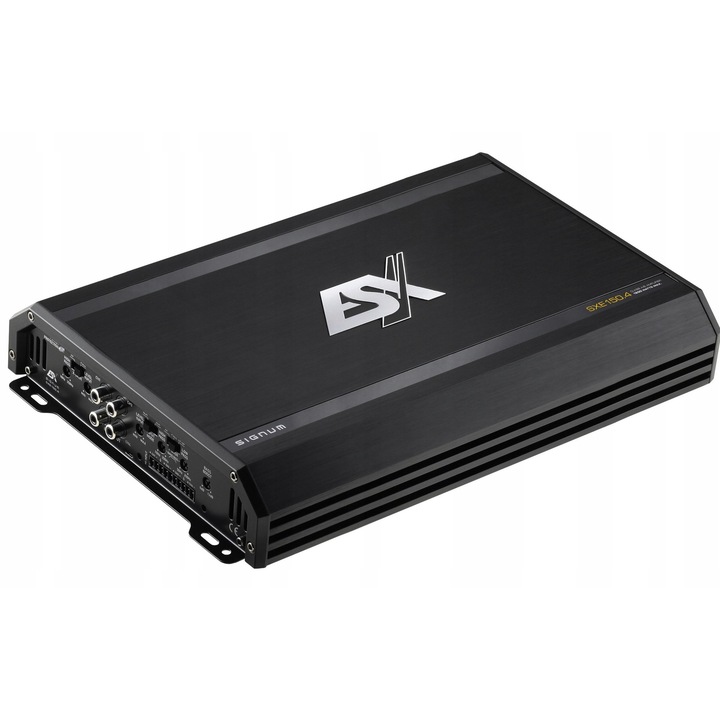 Усилвател 4-канален ESX SXE150.4, 4 x 100W RMS, 4 x 150W RMS, 53x220x390mm, алуминий