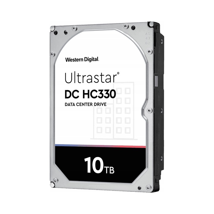 Hard Disk intern Western Digital Ultrastar DC HC330, 10 TB, SATA 6Gb/s, 7200 RPM, 3,5"