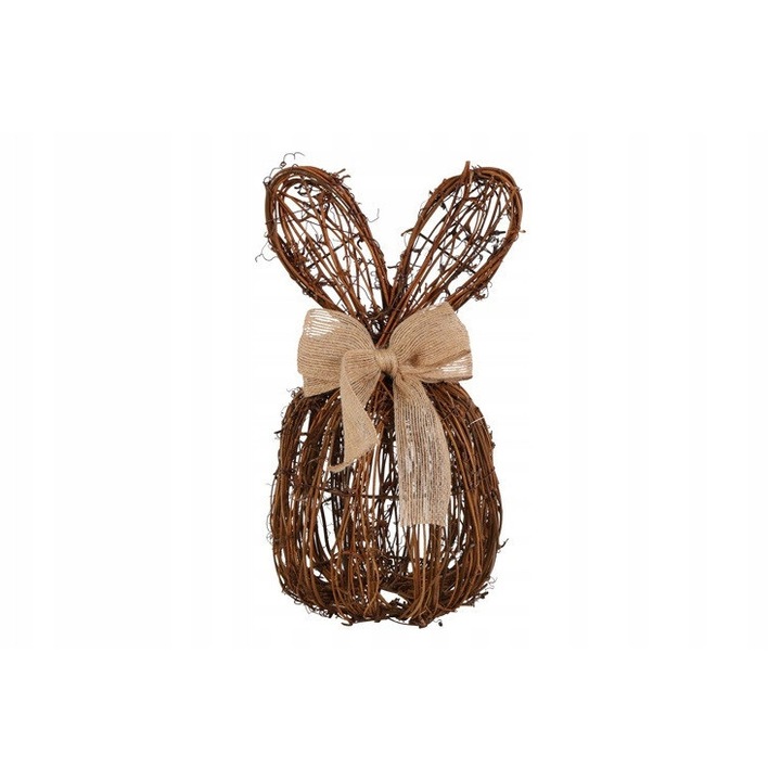 Figurina decorativa Decostar, ou cu urechi, natural, 14x14x29cm