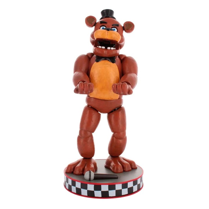 Фигурка Five Nights At Freddy's Freddy, стойка за контролер и телефон, 20см, пластмаса