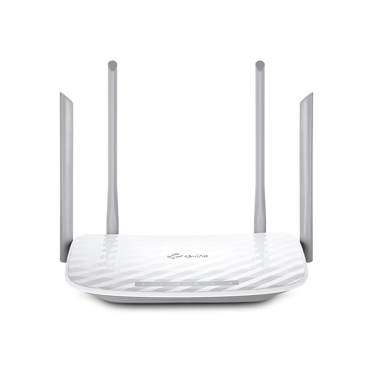 Router Wireless TP-Link Archer A5, 1200Mb/s, dual band, 4 antene, alb