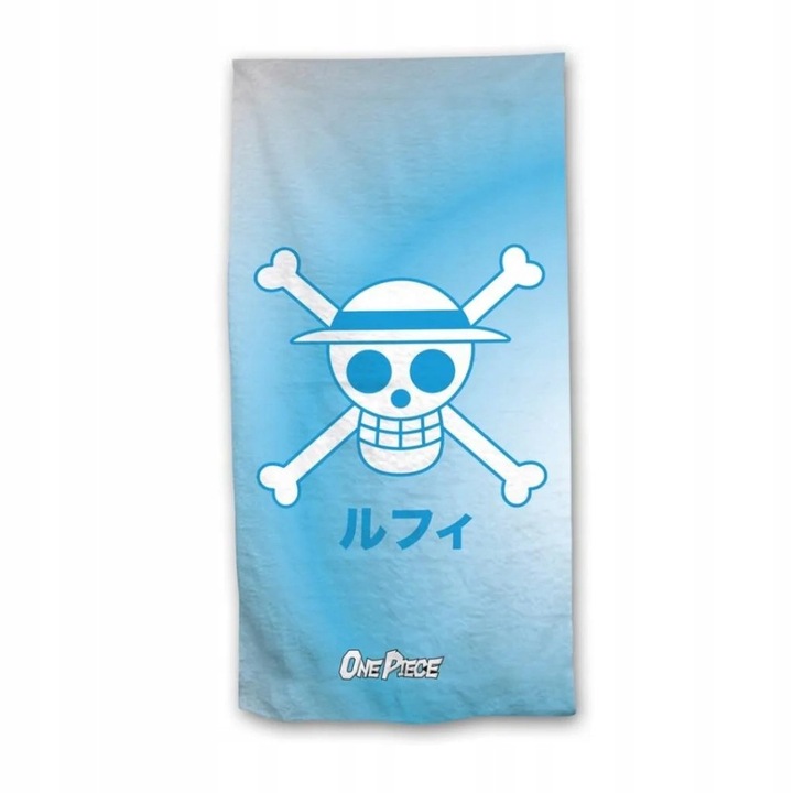 Плажна кърпа One Piece, 100% памук, 70x140см, многоцветна