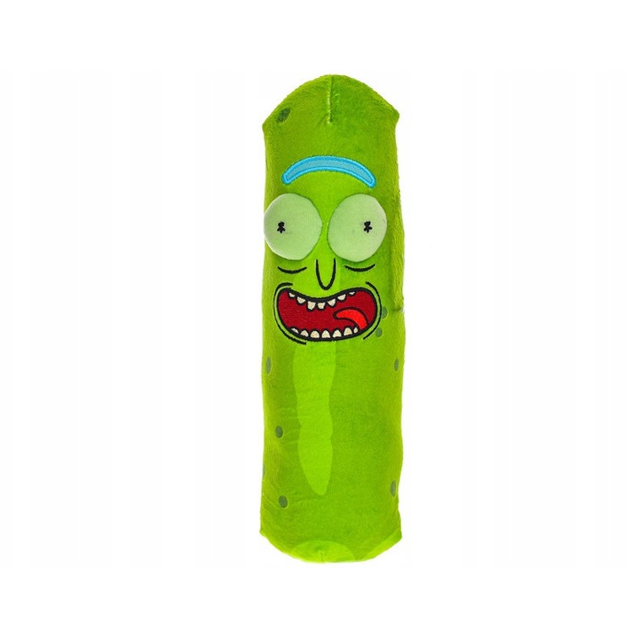 Плюшена играчка, Rick and Morty, Pickle Rick, 30 см, многоцветна