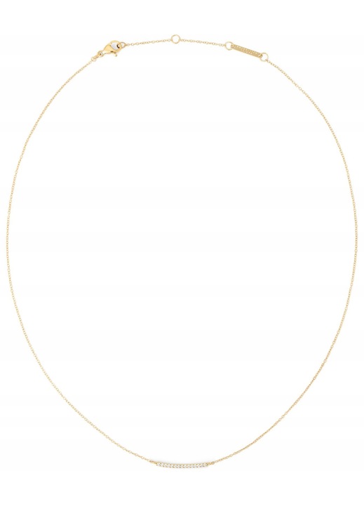 Colier Daniel Wellington Mirelle Eternity Gold, auriu, 30cm