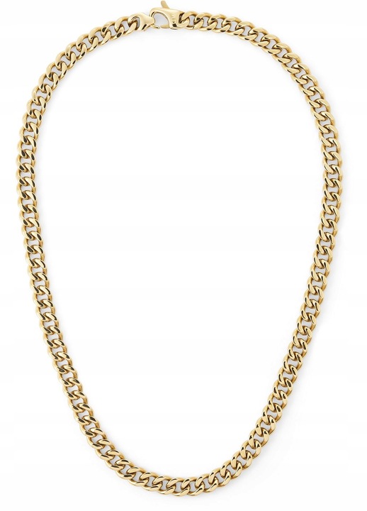 Colier Daniel Wellington Ellipse Cuban Chain Aur
