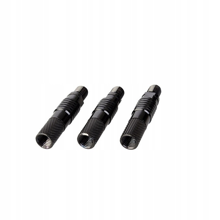 Conector rapid Prologic, aluminiu, negru, 6x1.3cm, set 3 buc