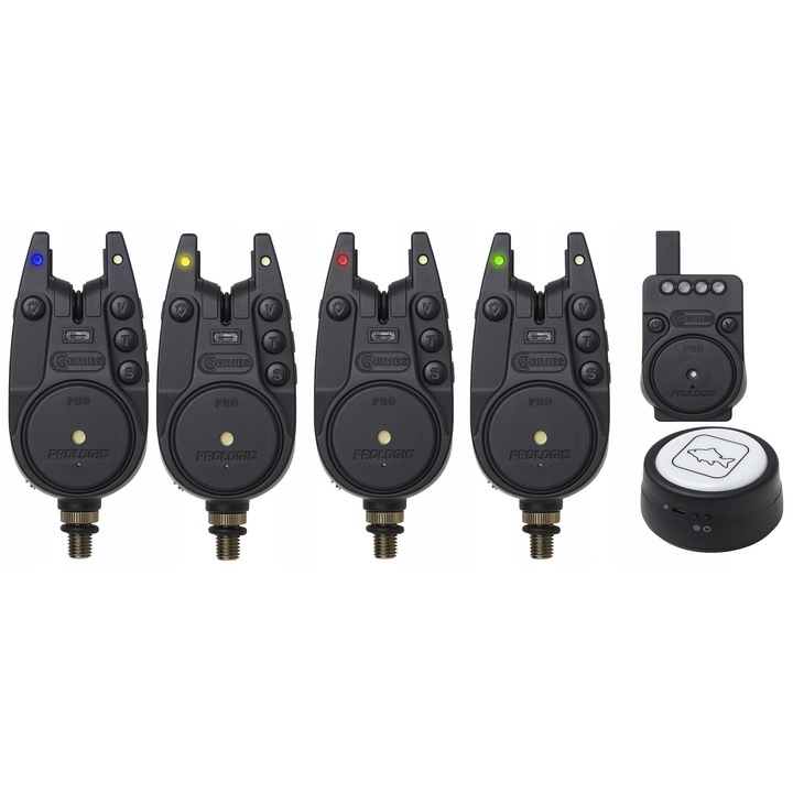 Sistem de semnalizare pescuit Prologic C-Series 4+1, rosu, verde, galben, albastru