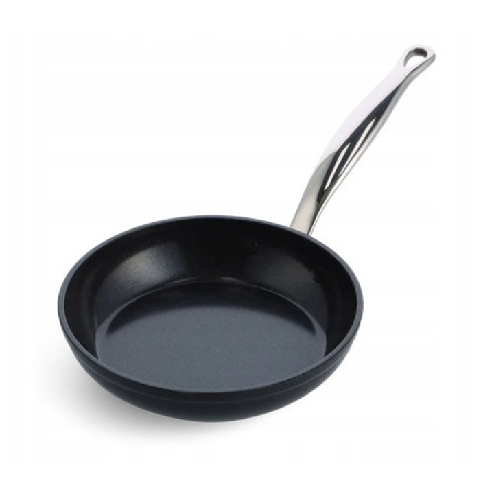 Тиган GreenPan Barcelona Pro 26см, керамичен, черен, за всички видове котлони
