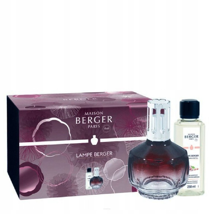 Molecule illatlámpa szett + Magnolia illóolaj 250ml, Maison Berger Paris, lila, 280ml