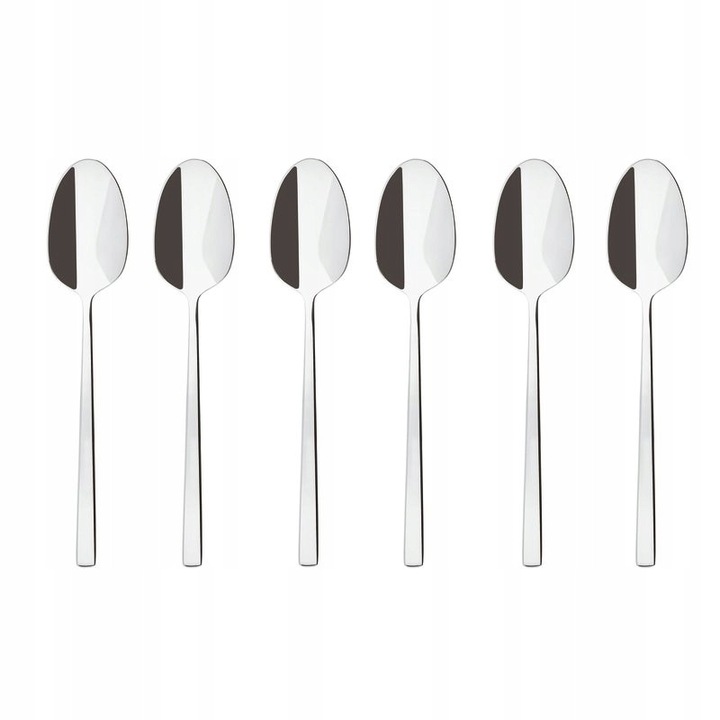Десертна Лъжичка Sambonet S/Steel Moka Rock, 6 Части