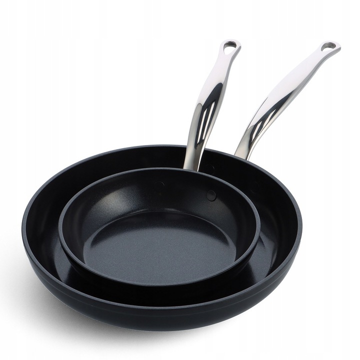 Комплект тигани GreenPan Barcelona Pro 20x28см, черен, алуминий, керамика Thermolon Infinity Pro