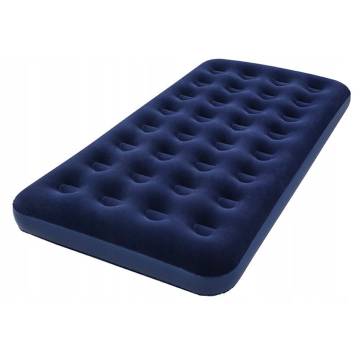 Intex egyszemélyes kempingszivacs, 185x79x22cm, velúr anyag, teherbírás 227kg