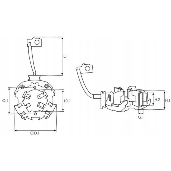 Regulator alternator WAI IN6301, 12V, montaj direct - eMAG.ro