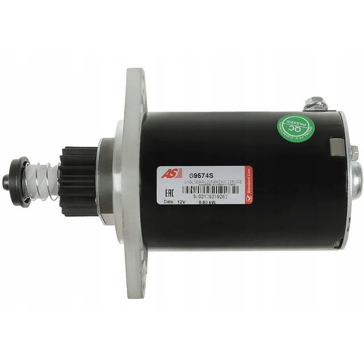 AS-PL S9574S indító motoros kaszához, 2 furat, 203x109x11mm