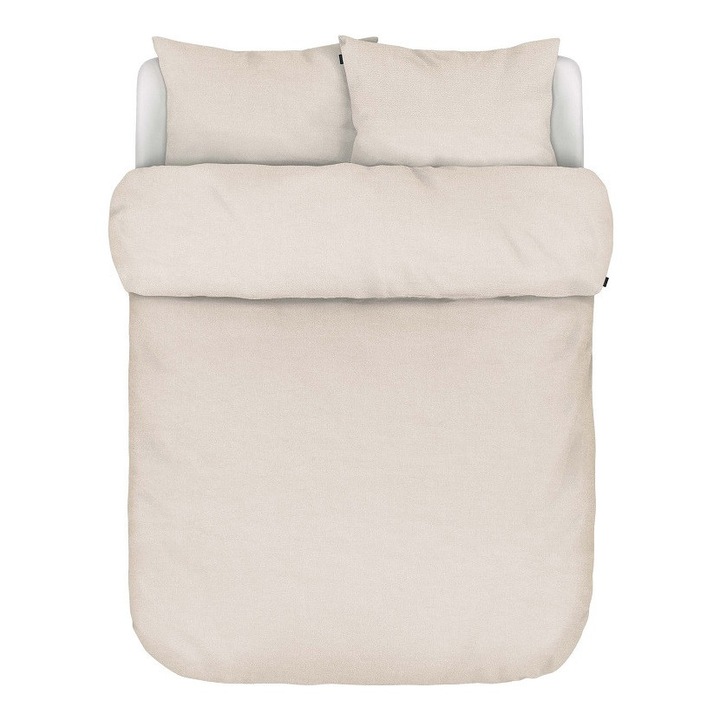 Marc O'Polo Valka ágyneműgarnitúra, 100% len, megfordítható, borítékzárral, 160 g/m² grammsúly, Oeko-Tex minősítés, Bézs, 200 x 220 cm