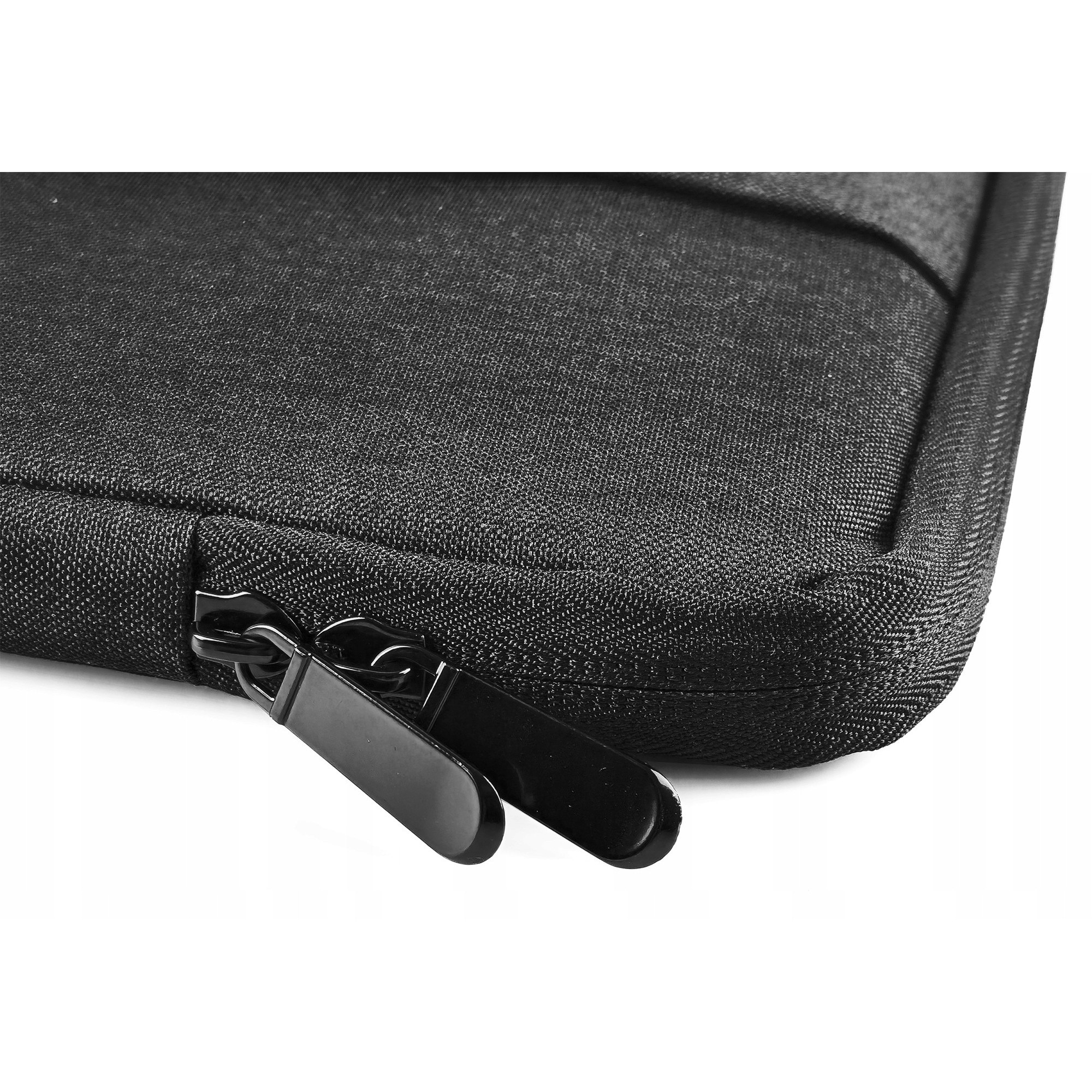 Etui Soft Case pentru laptop Apple MacBook Air 2025 13.6", ArmorCase, negru, cu buzunar extern