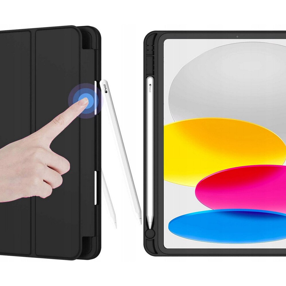 Husa tableta pentru Apple iPad 11.0", 11 generatie (2025), set, neagra, ArmorCase